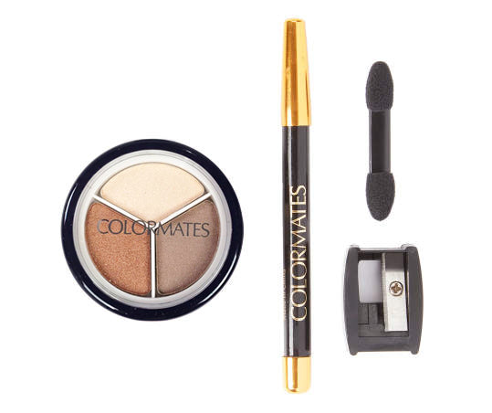 Eyeshadow & Eyeliner Pencil Kit - Shimmering Sands